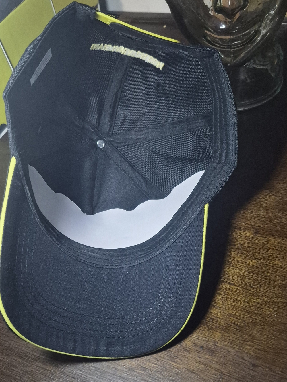 Invicta Racing Black & Yellow Cap - Picture 3 of 11